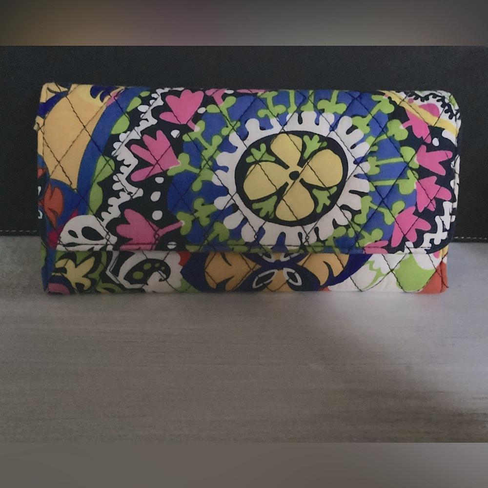 Vera Bradley Boho Wristlet Clutch